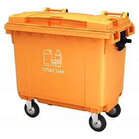 наклейка для раздельного накопления «пластик» 400х400 мм