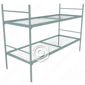 кровать металлическая двухъярусная «хит» (1850х700, сетка 113х114, 1 перемычка)