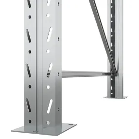 стеллаж паллетный двухсекционный 3500х2700х1100 мм (85.1.5), 2 яруса