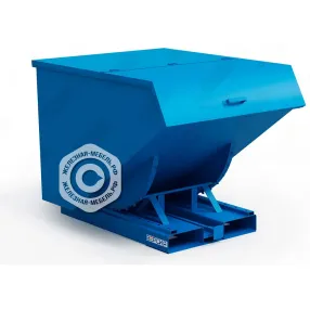 контейнер металлический самоопрокидывающийся коа-02 с крышкой