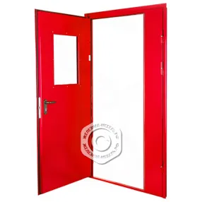 дверь ei 60 противопожарная остекленная двупольная