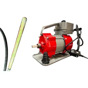 глубинный вибратор эп-2200 комплект (привод 2,2 квт, вал 3 м, вибронаконечник 38 мм)