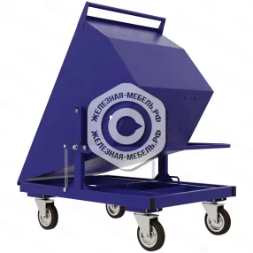 тележка под металлическую стружку и сож (без колёс)
