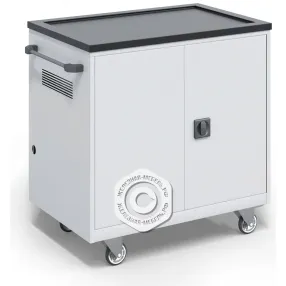 тележка для хранения 34 ноутбуков и планшетов 17,3 дюймов