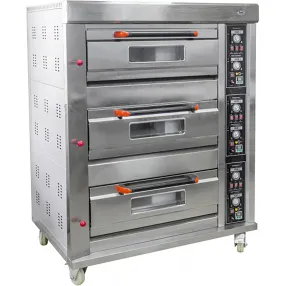 печь хлебопекарная подовая газовая roal bakery 36g