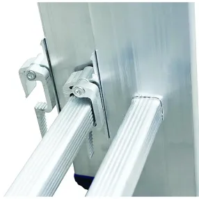 лестница двухсекционная алюминиевая 2х15 арт. 6215