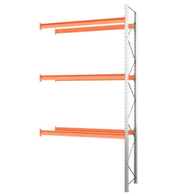 дополнительная секция стеллажа паллетного 4500х2700х1100 мм (85.1.5), 3 яруса