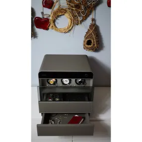 сейф мебельный klesto smart jsm3 дымчатый серый