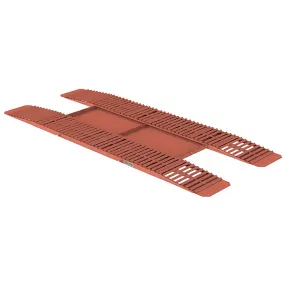 эстакада металлическая «каскад» комфорт, разборная, 6м