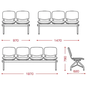 многоместная секция сантос (модель см 85/3)