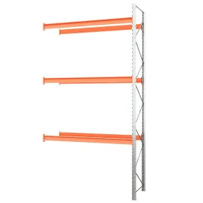 дополнительная секция стеллажа паллетного 5000х2700х1100 мм (85.1.5), 3 яруса