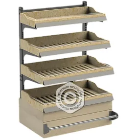 стеллаж для упакованной продукции 1500х1000х600 мм