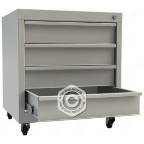 тумба подкатная 4 ящика (580х530х460)