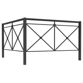 пешеходное ограждение «по-1 крест», горячий цинк