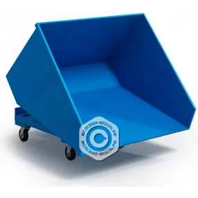 контейнер металлический самоопрокидывающийся коа-09 (без колёс)