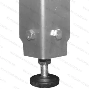 ванна моечная вмсн 1210 (1210х630х860) «norma zn», 1 м/о 1110х530х350 (ножка угл.)