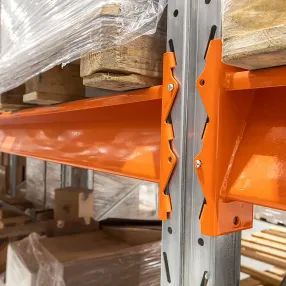 дополнительная секция стеллажа паллетного 4500х2700х1100 мм (85.1.5), 3 яруса