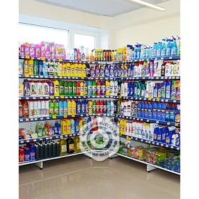 стеллаж торговый внутреннего угла 50 серия