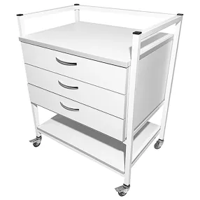 стол лабораторный мобильный слм 17.003 (белый)