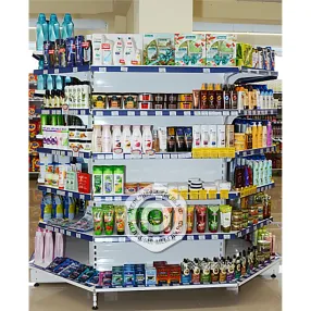 стеллаж торговый внешнего угла 25 серия