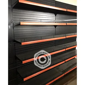 стеллаж торговый пристенный 25 серия