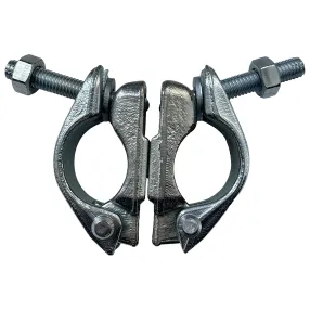хомут поворотный 48х48 мм, кованый, оцинкованный (упаковка 25 шт) «s»