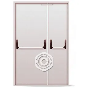 дверь противопожарная с антипаник-бар