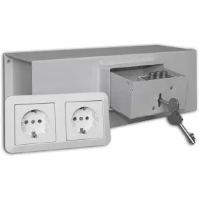 сейф тайник розетка muller safe stw1