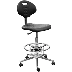 стул лабораторный полиуретановый кр12-в