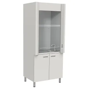 шкаф вытяжной forlab шв-01-902 эконом с подводом воды (шв-01-мск) керамогранит