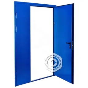 дверь eis 60 дымогазонепроницаемая двупольная глухая