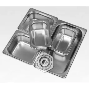 комплект гастроемкостей №6 - 800х240 (gn 1/6 - 2 шт., gn 1/9 - 3 шт.)