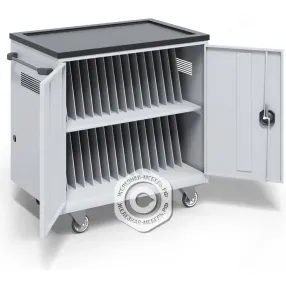 тележка для хранения 34 ноутбуков и планшетов 17,3 дюймов