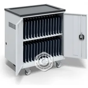 тележка для хранения 30 ноутбуков и планшетов 15,6 дюймов