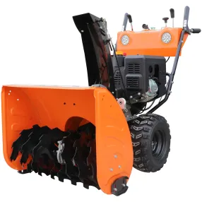 снегоуборщик бензиновый tor wt-710 с электростартером (loncin)