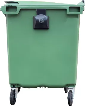 мусорный контейнер п/э 1100 л. на колесах