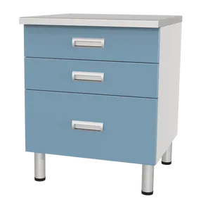 стол лабораторный однотумбовый с тремя ящиками сл-02-«мск» (сл-02-104)