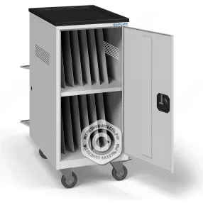 тележка для хранения и зарядки 14 ноутбуков (17,3 дюймов) с электросхемой