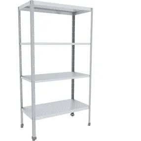 стеллаж эконом скк-9/5 эцк-п 1850х900х500 (полки нерж. каркас оцинк.) перфорация