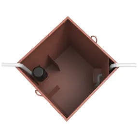 емкость для приямка металлическая каскад стандарт