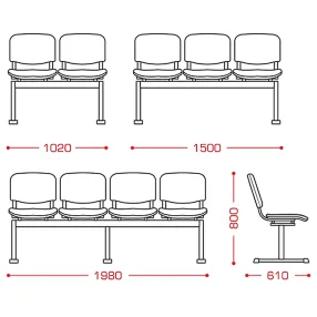 многоместная секция принт (модель см 82/3)