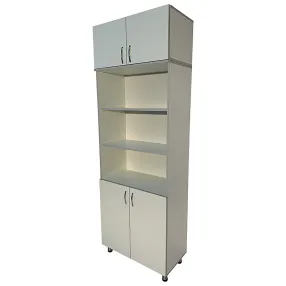 шкаф медицинский стр мд 103.13 + антресоль стр мд 112.02 (белый)