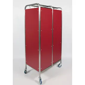 тележка шпилька закрытая с 3-х сторон цветным алюкобондом тшрзппра-12х2/360/540