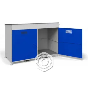 хранилище под контейнеры для газовых баллонов хгбк