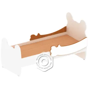 кровать детская «медвежонок» дк-ад-52-2