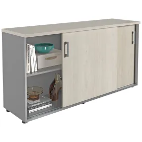 шкаф-купе nwt 0714 белое дерево/серый