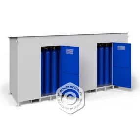 хранилище для 25 газовых баллонов разборное хгб-03