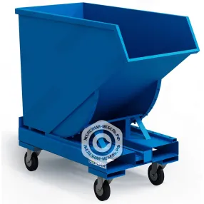 контейнер металлический самоопрокидывающийся коа-04 (без колёс)