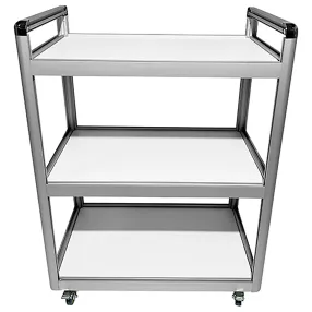 столик лабораторный подкатной med 14.001al (белый)