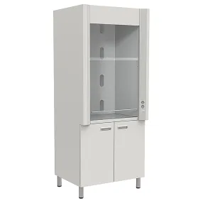 шкаф вытяжной forlab шв-01-950 стандарт (шв-01-мск) химпластик